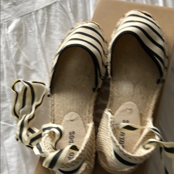 Brand new Soludos classic sandal stripe size 5.5 - Picture 3 of 6